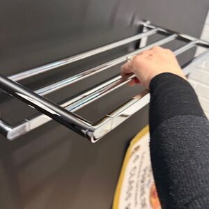 Porcelanosa nk  chrome Towel Bar